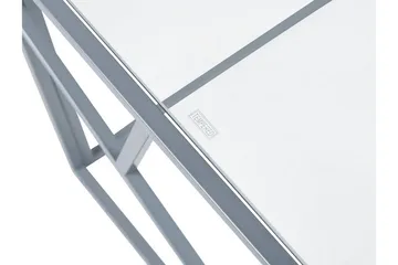 Vanausdall Soffbord 100 cm - Silver/Glas - Möbler - Bord & matgrupper - Soffbord