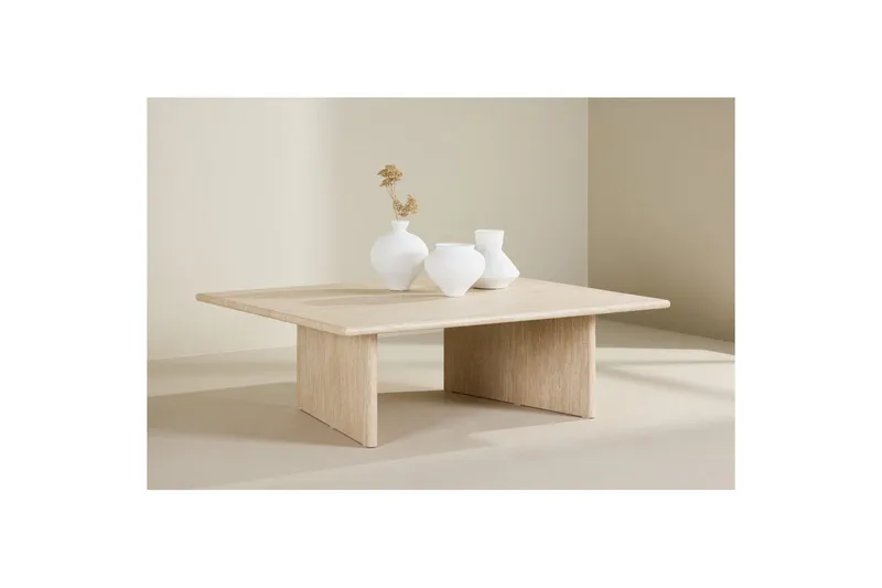 Soffbord VIND Skagen 100x120 cm - Beige - Möbler - Bord & matgrupper - Soffbord