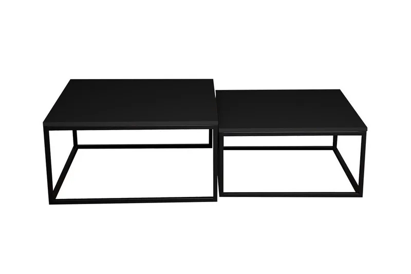Wardner Soffbord 76 cm, Svart