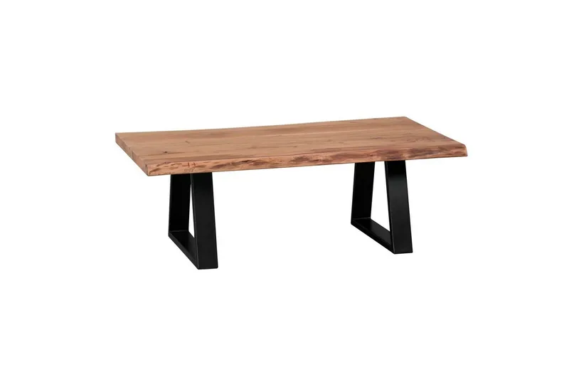Soffbord Wohnling Gaya massiv akacia trädkantlook lantlig stil