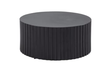 Soffbord Wohnling Rund 67 cm Metallremsor Optik Modern Look - Möbler - Bord & matgrupper - Soffbord