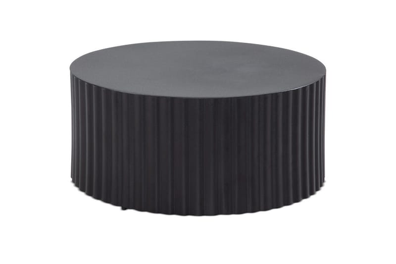 Soffbord Wohnling Rund 67 cm Metallremsor Optik Modern Look