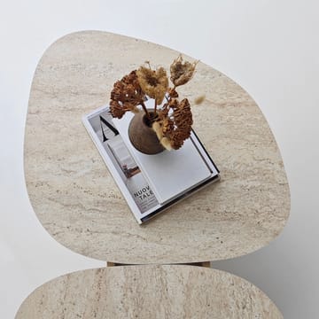 Sovranor Soffbord 125 cm - Travertin - Möbler - Bord & matgrupper - Soffbord