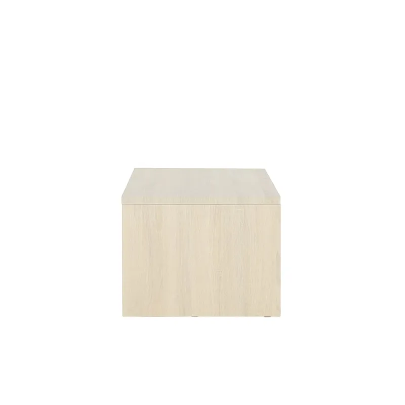 Telemarket Rektangulärt Soffbord 110 cm med Hylla i Trä - Beige - Möbler - Bord & matgrupper - Soffbord