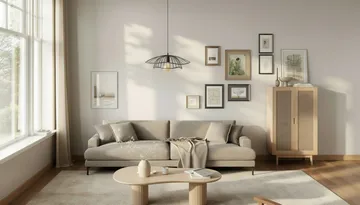 Uppveda Asymmetriskt Soffbord 130x70 cm med Travertinutseende - Beige - Möbler - Bord & matgrupper - Soffbord