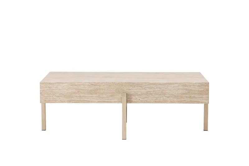 Vadholmen Soffbord 130x82 cm Rektangulär, Whitewash