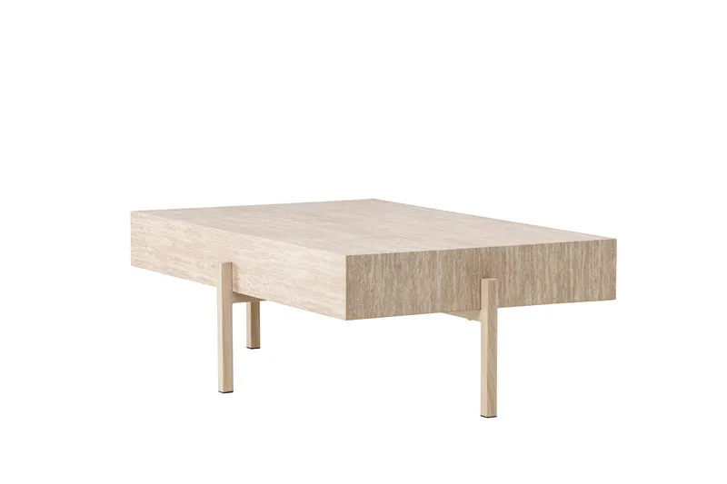 Vadholmen Soffbord 130x82 cm Rektangulär - Whitewash - Möbler - Bord & matgrupper - Soffbord