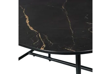 Vajen Soffbord 70x70 cm i Marmor - Svart - Möbler - Bord & matgrupper - Soffbord