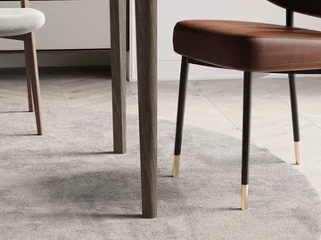 Valden Utdragbart Runt Matbord 120–240 cm i Trä med Ekutseende - Brun - Möbler - Bord & matgrupper - Matbord & köksbord