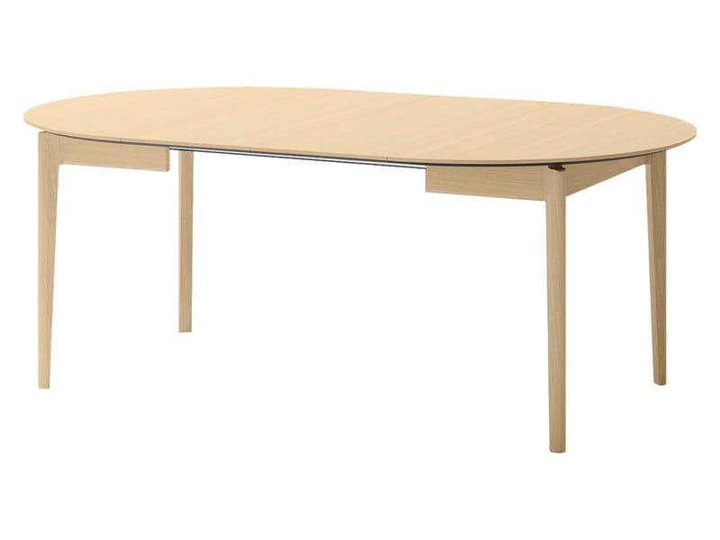Valden Utdragbart Runt Matbord 120–240 cm i Trä med Ekutseende - Brun - Möbler - Bord & matgrupper - Matbord & köksbord