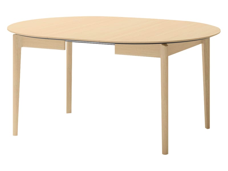 Valden Utdragbart Runt Matbord 120–240 cm i Trä med Ekutseende - Brun - Möbler - Bord & matgrupper - Matbord & köksbord