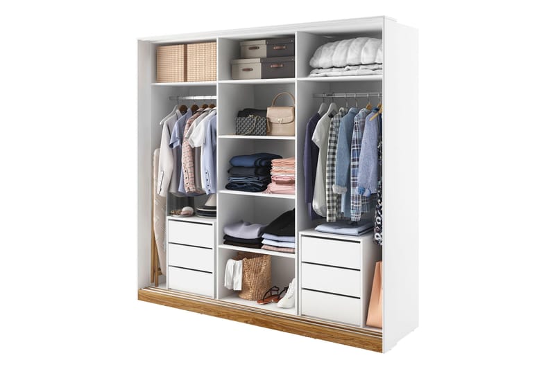 Dentrona Möbelset För Sovrum - Vit/Beige - Möbler - Möbelset - Möbelset för sovrum