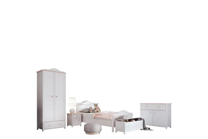 Hilts Möbelset För Sovrum, Brun/Beige