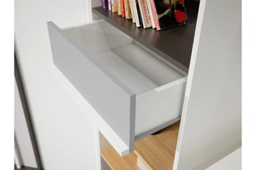 Metropolitan Möbelset För Sovrum - Brun/Vit/Ljusgrå/Svart - Möbler - Möbelset - Möbelset för sovrum