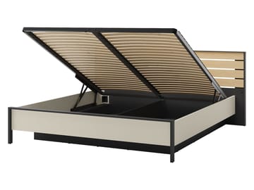 Navron Möbelset För Sovrum - Beige/Svart - Möbler - Möbelset - Möbelset för sovrum