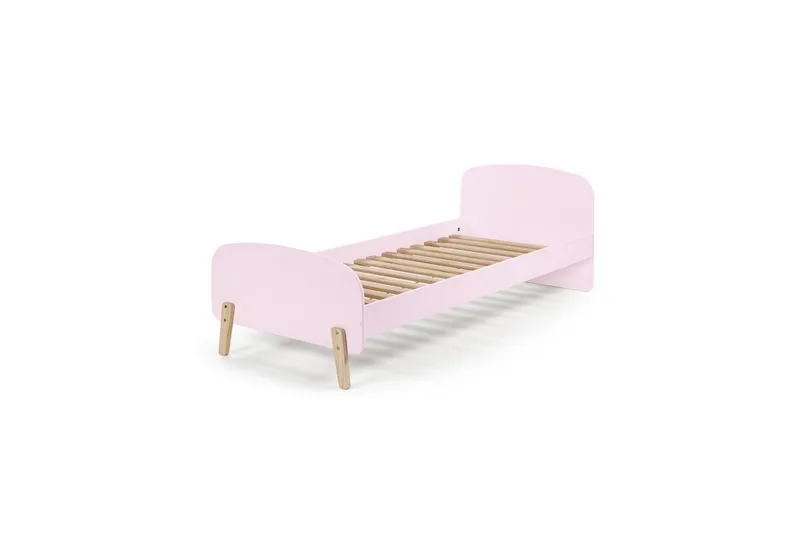 Säng med nattduksbord Kiddy Rosa, Rosa