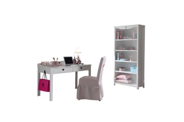 Skrivbord med bokhylla Amori Vit - Möbler - Möbelset - Möbelset för kontor