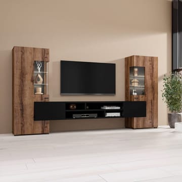 Väggenhet Coby - Klosterek - Blacky Onyx - Möbler - Möbelset - Möbelset för vardagsrum