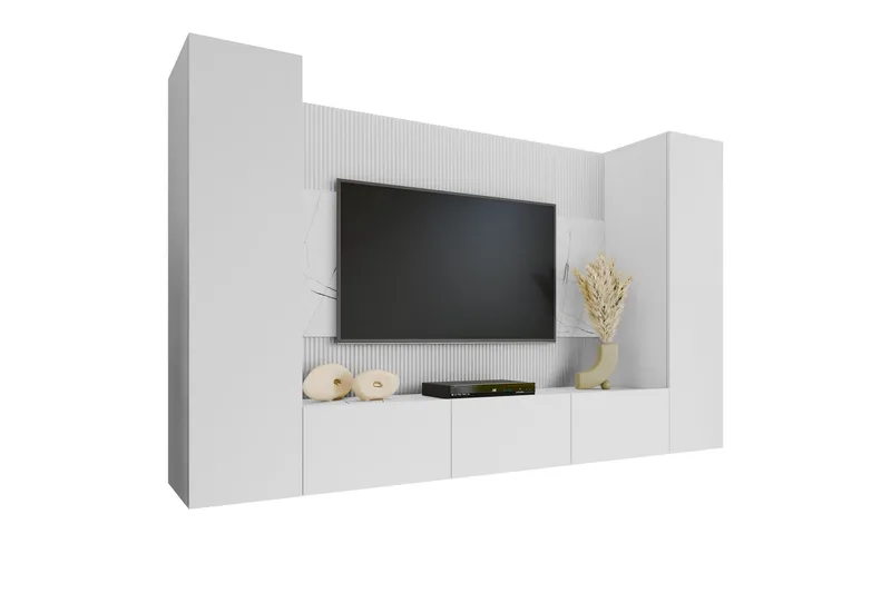 Bernice Tv-skåp 260x38 cm, Grön