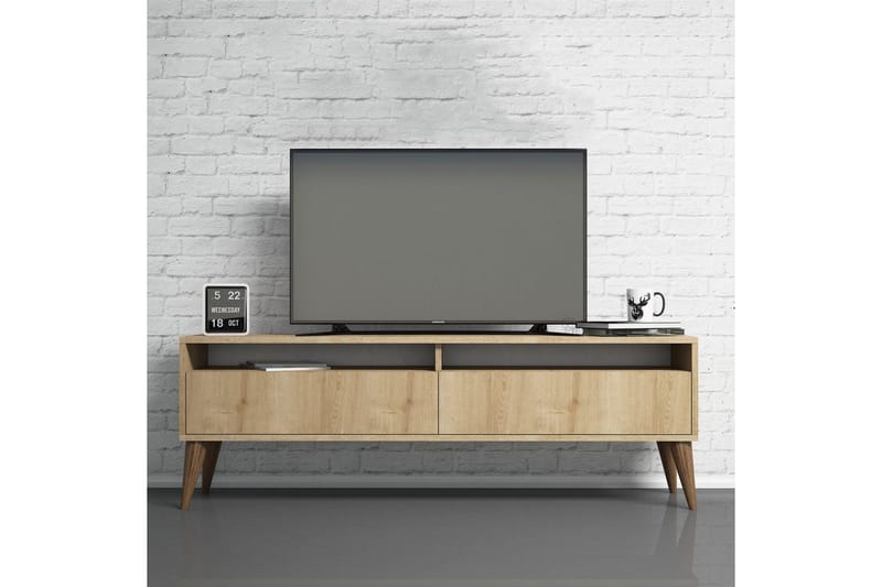 Bexheti Tv-bänk 150 cm - Ek - Möbler - Tv möbel & mediamöbel - TV bänk & mediabänk