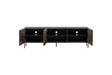 Bono Golvstående Tv Bänk 180 cm med Förvaring i Ask - Brun - Möbler - Tv möbel & mediamöbel - TV bänk & mediabänk
