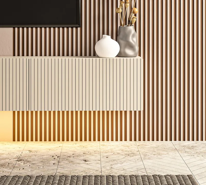 Bruveri TV-bänk 180x28,6x31,4 cm - Sandstone - Möbler - Tv möbel & mediamöbel - TV bänk & mediabänk