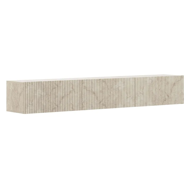 Bruveri TV-bänk 180x28,6x31,4 cm - Travertin - Möbler - Tv möbel & mediamöbel - TV bänk & mediabänk