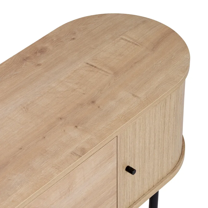 Bryric Tv-bänk 180 cm - Sapphire Oak/Svart - Möbler - Tv möbel & mediamöbel - TV bänk & mediabänk