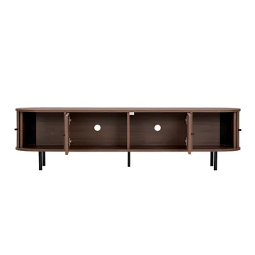 Bryric Tv-bänk 180 cm - Valnöt/Svart - Möbler - Tv möbel & mediamöbel - TV bänk & mediabänk