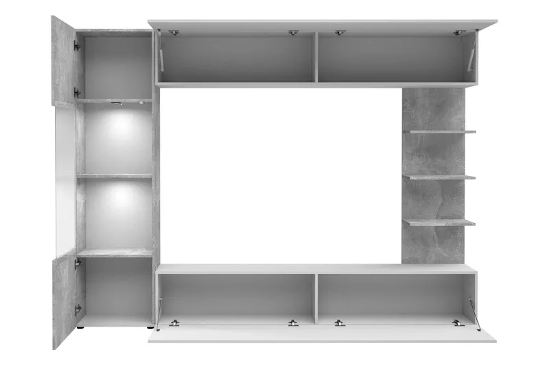 Bunda Tv-möbelset 250x30 cm - Beige - Möbler - Tv möbel & mediamöbel - TV-möbelset