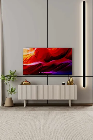 Capella TV-bänk 120x50x29 cm - Sandsten - Möbler - Tv möbel & mediamöbel - TV bänk & mediabänk