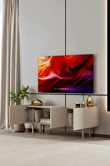 Capella TV-bänk 120x50x29 cm - Sandsten - Möbler - Tv möbel & mediamöbel - TV bänk & mediabänk