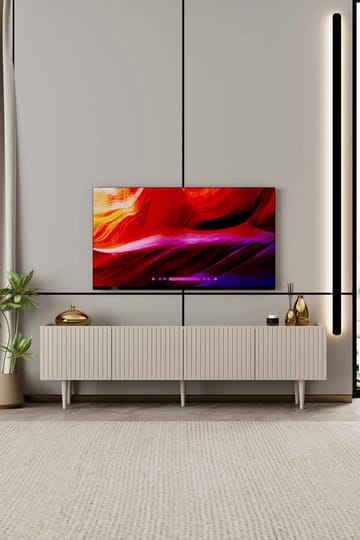 Capella TV-bänk 180x50x29 cm - Sandsten - Möbler - Tv möbel & mediamöbel - TV bänk & mediabänk