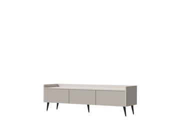 Chiku Golvstående TV Bänk 150 cm med Förvaring i Målat Trä - Beige - Möbler - Tv möbel & mediamöbel - TV bänk & mediabänk