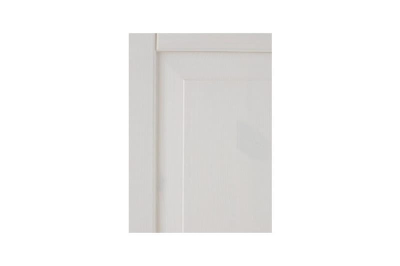 Cubrix Golvstående Tv Bänk 162 cm med Förvaring i Furu - Vit - Möbler - Tv möbel & mediamöbel - TV bänk & mediabänk