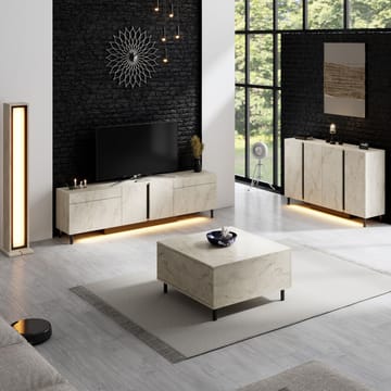 Djarhint TV-bänk 180 cm - Travertin - Möbler - Tv möbel & mediamöbel - TV bänk & mediabänk