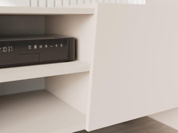 Falkor Tv Bänk 200 cm i Ljust Trä - Beige - Möbler - Tv möbel & mediamöbel - TV bänk & mediabänk