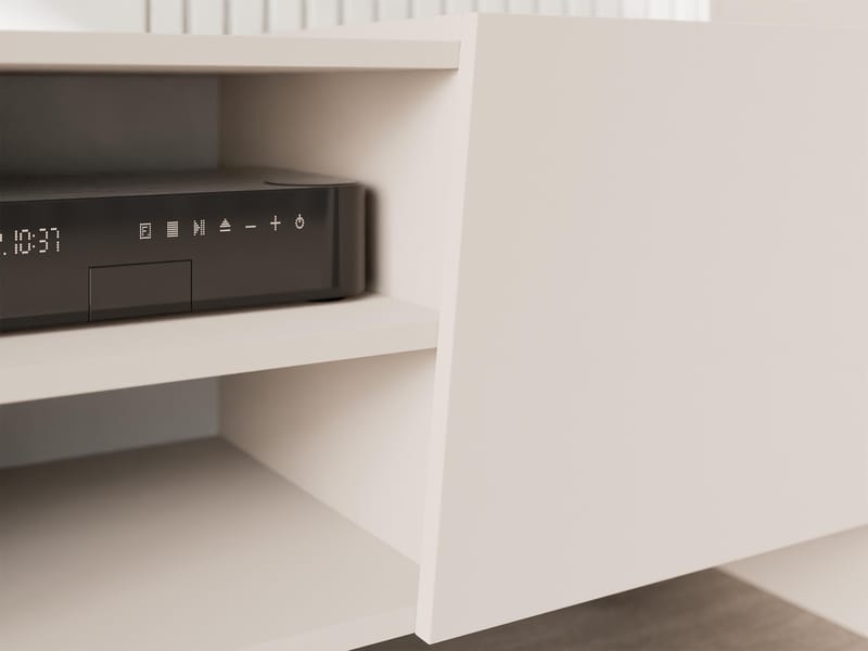 Falkor Tv Bänk 200 cm i Ljust Trä - Beige - Möbler - Tv möbel & mediamöbel - TV bänk & mediabänk