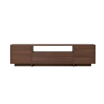 Farvik TV-bänk med Förvaring 180x46x35 cm - Valnöt - Möbler - Tv möbel & mediamöbel - TV bänk & mediabänk