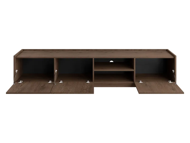Glenor TV-bänk 200x37 cm - Baltic Storm - Möbler - Tv möbel & mediamöbel - TV bänk & mediabänk