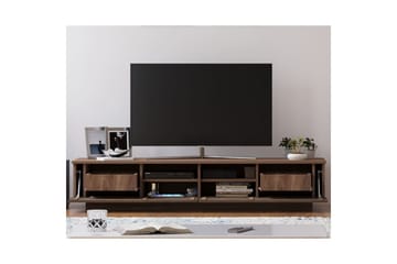 Malric TV Bänk 180 cm i Ek - Brun - Möbler - Tv möbel & mediamöbel - TV bänk & mediabänk