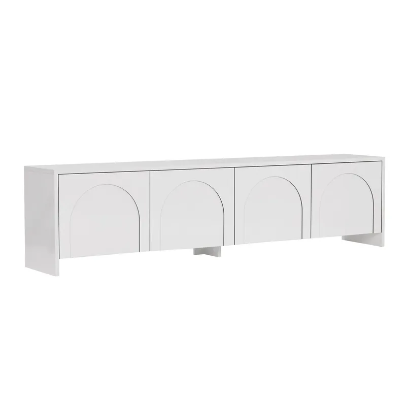 Nomira TV-bänk 180 cm, Vit