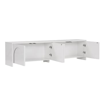 Nomira TV-bänk 180 cm - Vit - Möbler - Tv möbel & mediamöbel - TV bänk & mediabänk