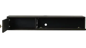 Råvika Vägghängd Tv-Bänk 133 cm - Brunlackad ek - Möbler - Tv möbel & mediamöbel - TV bänk & mediabänk