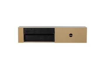 Settle Vägghängd TV-bänk 200 cm med Förvaring i Furu - Sandbeige - Möbler - Tv möbel & mediamöbel - TV bänk & mediabänk