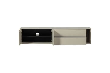 Settle Vägghängd TV-bänk 200 cm med Förvaring i Furu - Sandbeige - Möbler - Tv möbel & mediamöbel - TV bänk & mediabänk