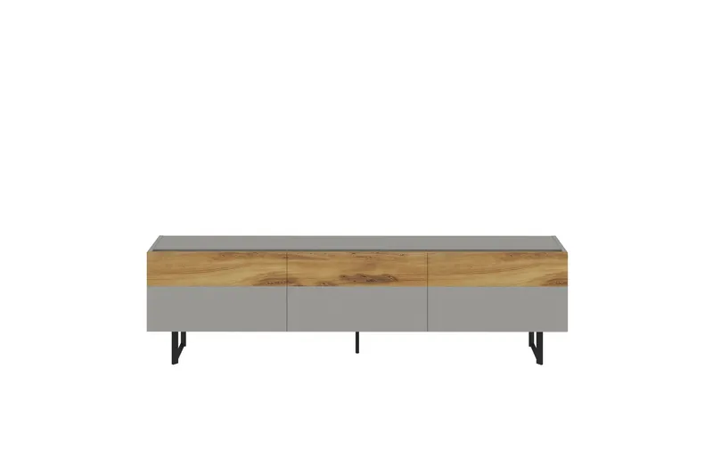 Sign Tv-bänk 180 cm, Grå/Ek