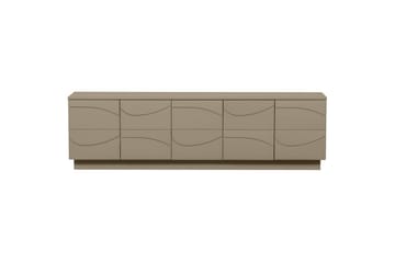 Teo Golvstående TV-bänk 180 cm med Förvaring i Målat Trä - Beige - Möbler - Tv möbel & mediamöbel - TV bänk & mediabänk
