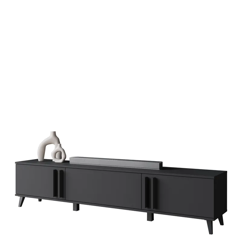 Torvos Tv-bänk 180 cm, Svart