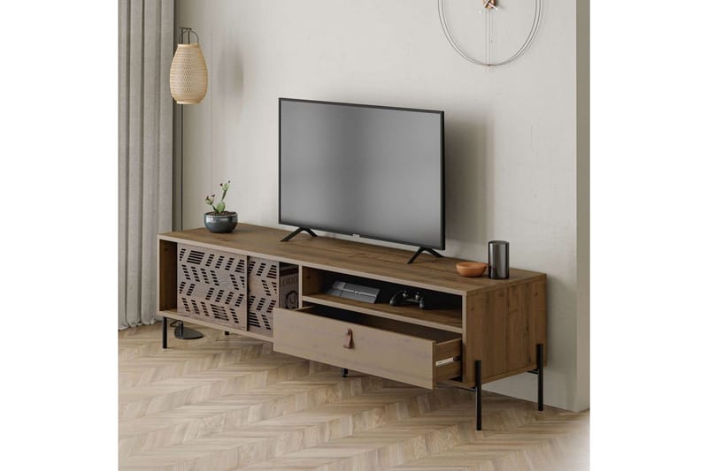 Tv-bänk & mediabänk Homitis TV-bänk Dionysos Hitit Flerfärgad - Möbler - Tv möbel & mediamöbel - TV bänk & mediabänk
